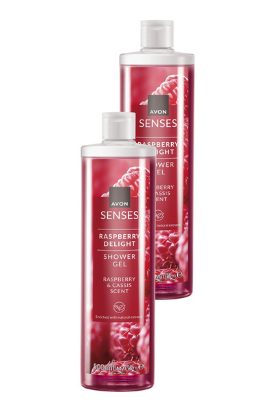 AVON Senses Rapsberry Delight Frambuaz ve Frenk Üzümü Kokulu Duş Jeli 500 Ml....