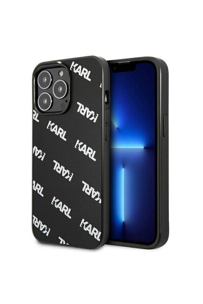 Karl Lagerfeld KLHCP13LPULMBK3 iPhone 13 Pro / 13 6.1" hardcase Black/black A...
