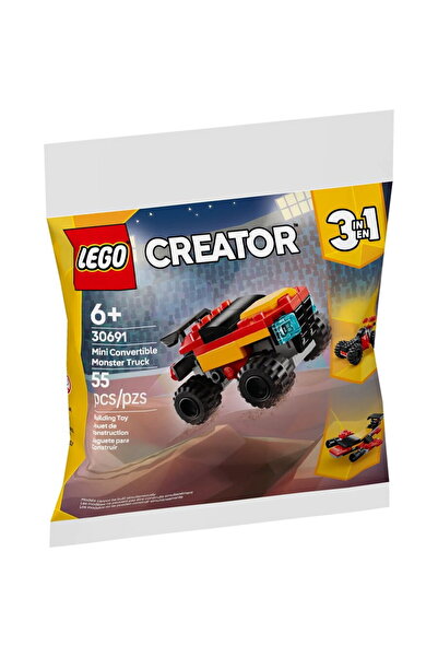 LEGO CREATOR 3 IN 1 Mini Monster Truck DecapotabilДѓ 55piese 6ani+