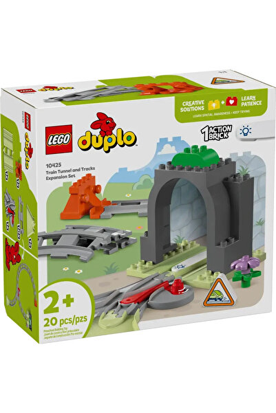 LEGO DUPLO Town Train Tunnel and Tracks Expansion в„ў 20 piese, 2+ ani