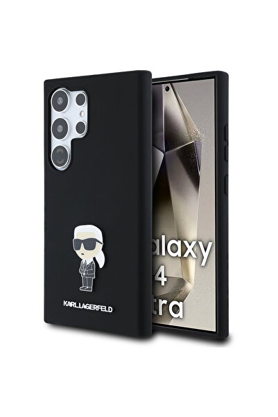 Karl Lagerfeld Husa pentru Samsung Galaxy S24 Ultra - Silicone (KLHCS24LSMHKN...