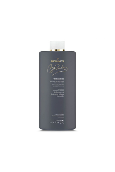 MEDAVITA Masca Coloranta Anti Galben/Portocaliu Black Blondie- 750 ml