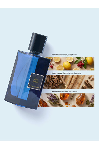 Maa Althahab Oud Damas EDP Long Lasting and Rich Oriental Oud Scent 75 ML For...
