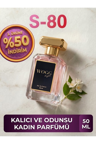 WOGG PARFÜM S80 Zenn | Büyük Kalıcı Kadın Parfümü | 50 ml EDP