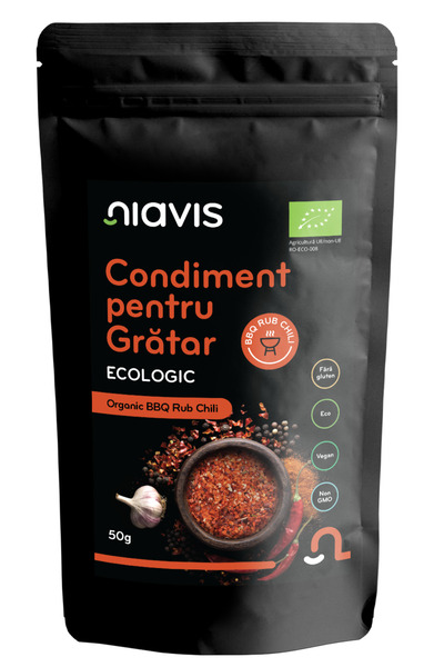 Niavis Condiment pentru Gratar /Bio 50g