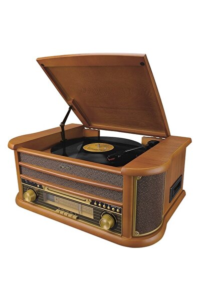 Mikado Nostalgia MN-P325 DÖNENCE Pikap Ahşap 2X5W Stereo Spk MP3 Çalar USB-Ra...