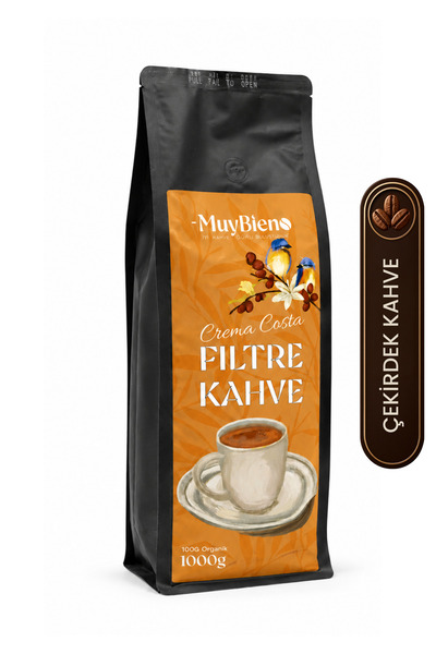 mb Muybieno Muybieno Crema Costa Filtre 1000 Gr Ground Coffee