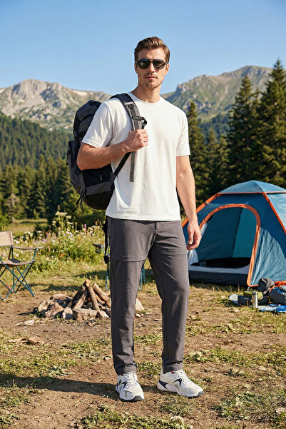 Buratti Regular Fit Normal Bel Düz Paça Trekking ve Kargo Pantolon Erkek PANT...