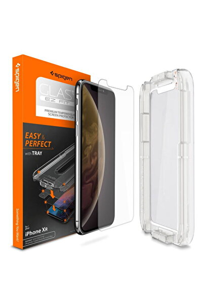 Spigen Glas.tR EZ Fit - iPhone XR