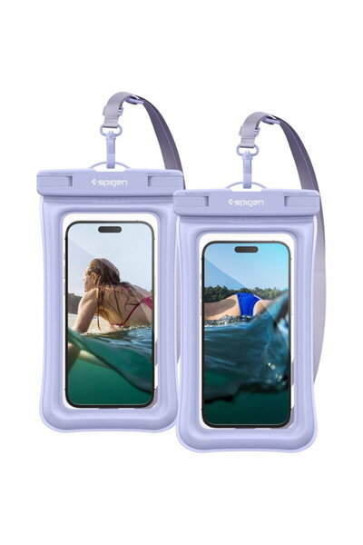 Spigen Aqua Shield impermeabil Husă plutitoare A610, pachet de 2, albastru ac...