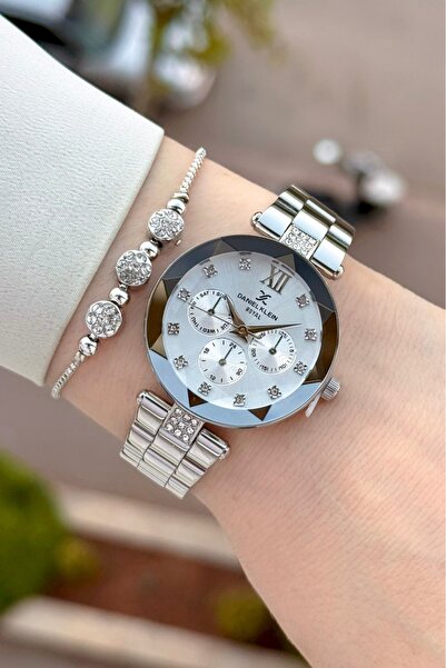 Daniel Klein Metallic Color 2 Year Warranty 32 mm Women's Wristwatch