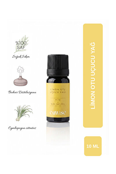 Oil Wise Rahatlatıcı ve Dengeleyici Limon Otu Uçucu Yağı 10 ml