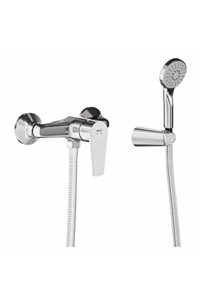 BOET INOA CHROME Baterie de duș cu set de duș inclus