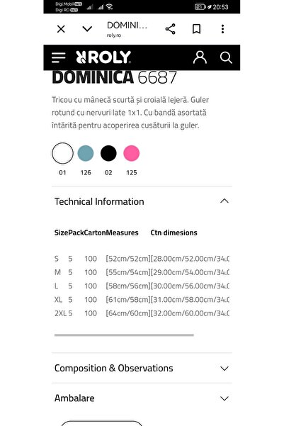 ROLY Spania Tricou pentru dama DOMiNICA