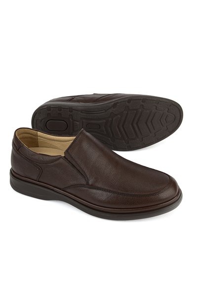 Ziya , Men's Genuine Leather Comfort Shoes1331018z209 Coffee