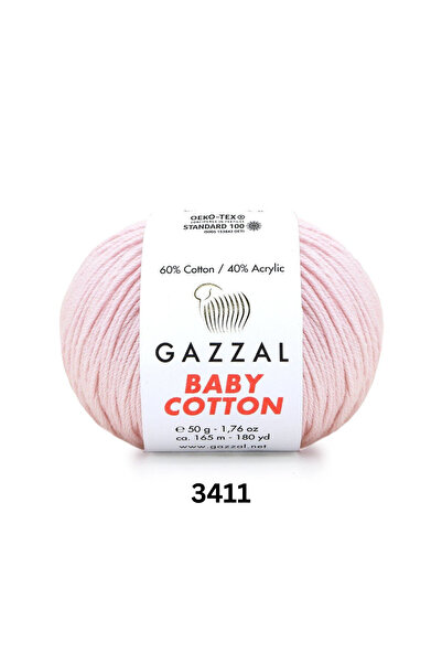 Gazzal Baby Cotton El Örgü İpi - Amigurumi İpi - 50gr