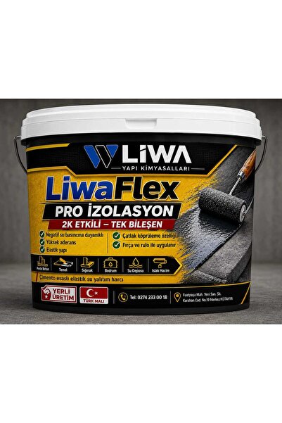 liwa yapı kimyasalları LiwaFlex Kristalize Su Yalıtım Malzemesi