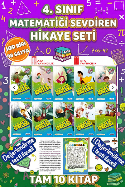Ata Yayıncılık 3.-4.ve 5.sınıflar Için Okumayı Sevdiren Hikaye Kitabı Seti