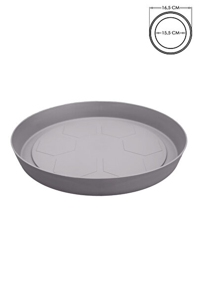 ToXA Saksı Tabağı 16,5cm Yalı Vaha No4 Tabak Mocha Serinova Saksısı Altlığı 4...