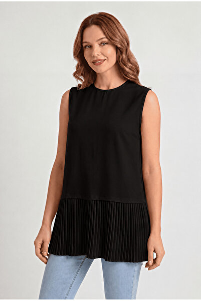 USLULAR Piliseli Undergarment Tunic Zero Sleeve Black 1 Piece