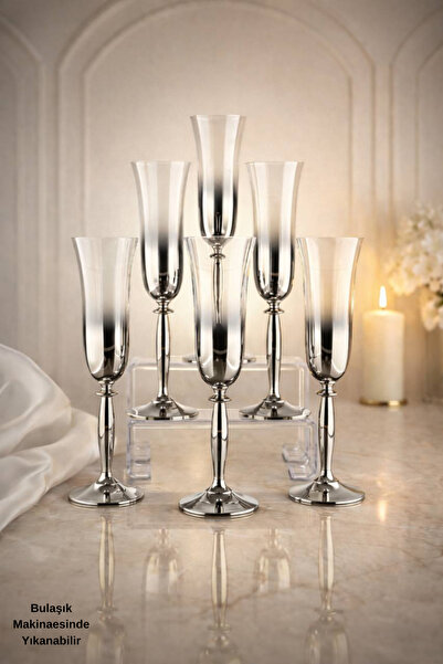 rova tr Lale Series 6-Piece Luxury Cut Glass Set - Dowry-Gift Modern - Luxury...