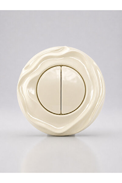 VRC Ticaret Special Design Wavy Series Cream Color Decorative Key a Quality P...