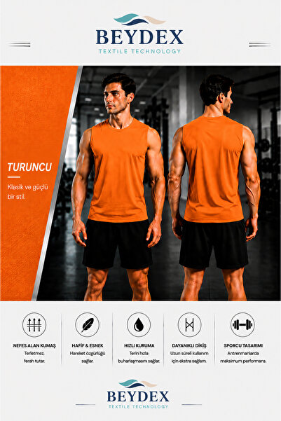 BEYDEX Men's Moisture Wicking Quick Dry Athletic Technical Sporter Zero Sleev...