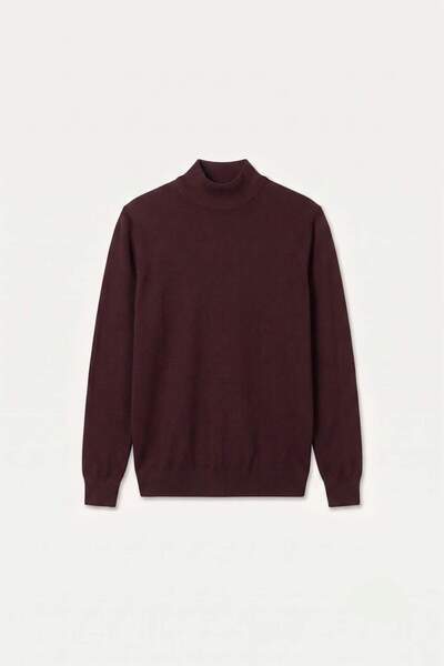 DeFacto Slim Fit Dar Kesim Rollkragen Basic Düz Strickpullover R1127AZ25WN