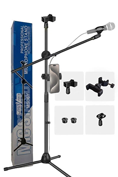 Lastvoice Ms06s Mikrofon Standı - Mikrofon Sehpası (Tutacak Dahil)