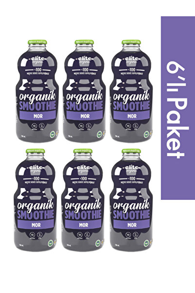 Elite Naturel 6'lı Organik Mor Smoothie 946 Ml