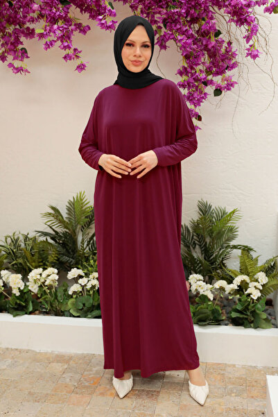 Neva Style Mânecă liliac pentru abaya, rochie de modă islamică 17801BR