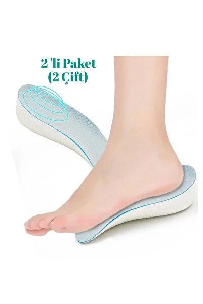 Nirnisa 2.5 cm Kadın Gizli Topuk Yükseltici Boy Uzatıcı Ortopedik Tabanlık Kö...