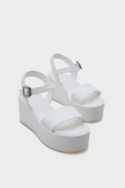 Capone Outfitters Sandały damskie Donna Platform Single Strap