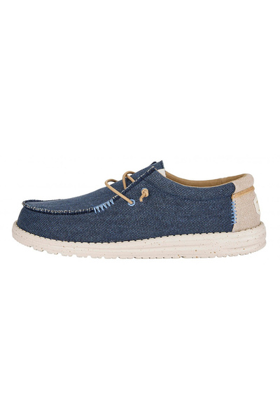 HEY DUDE Men's Sneaker Hd.40952 Wally Coastline Jute 410 Navy
