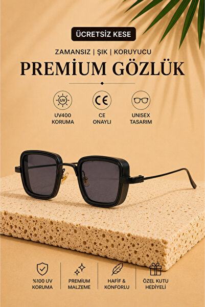 WATCHOFROYAL ROYAL EYEWEAR EX657-DARK SİYAH UNISEX GÜNEŞ GÖZLÜĞÜ