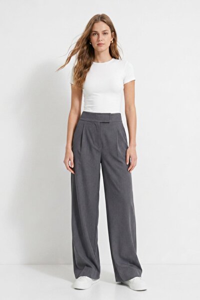 Rays Pantaloni antracit cu velcro 8410A