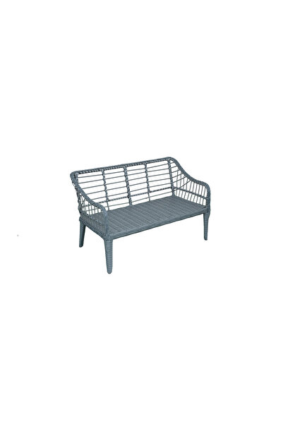 Tu Tienda KAŞ ALÜMİNYUM 2+1+1+SEHPA BAHÇE BALKON MOBİLYASI,GRİ RATTAN/GRİKUMAŞ