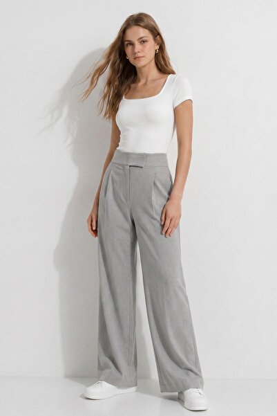 Rays Pantaloni gri cu velcro 8410A