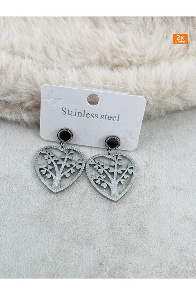 Bozhi Steel Earrings Gold Special Elegant Gift Suitable for Daily Combinations