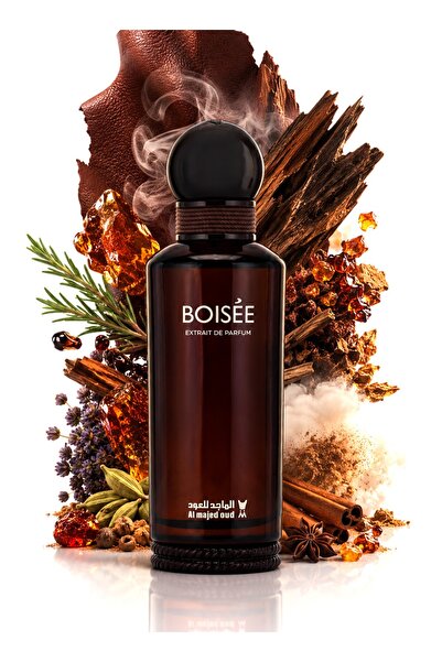 Almajed for Oud Boisee EDP 150ml - Unisex Luxury Leather Woody Perfume - Rose...
