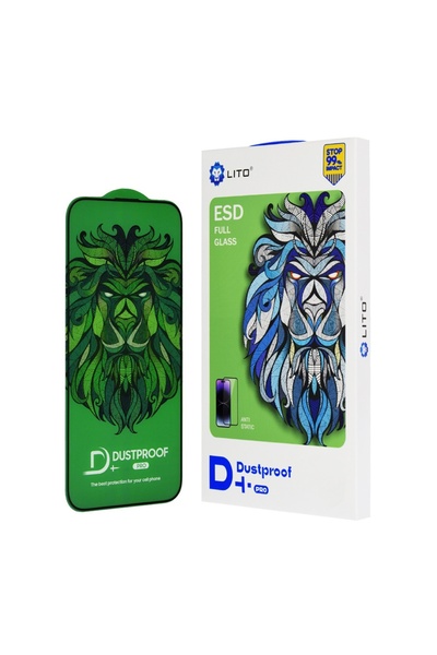 Lito Carcasă pentru iPhone 14 Pro Max - Lito D+ Pro rezistentă la praf - Neagră