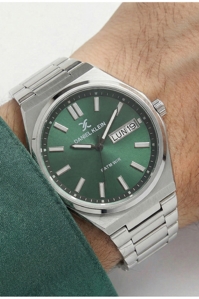 Daniel Klein Premium Silver Stainless Steel Watch for Men DK.1.14150-5