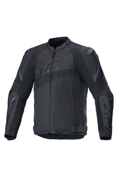Alpinestars T-GP Plus R V4 Air Korumalı Motosiklet Montu Siyah Siyah