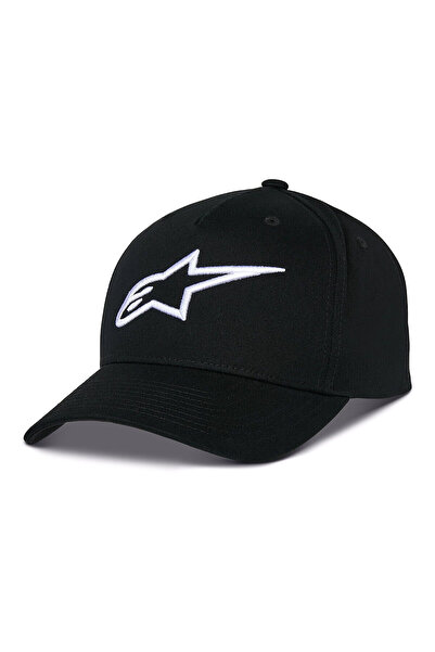 Alpinestars Ageless Snapback Şapka Siyah Beyaz