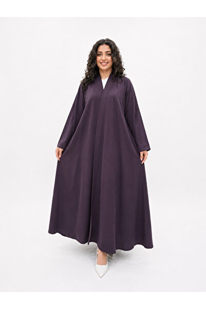 YOU ABAYA Abaya Lian Double Cloche Simple Style in Korean Crepe Fabric in Lig...