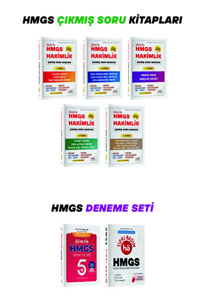 hukuk öğretir 2027 Hmgs - Hukuk Mesleklerine Giriş Sınavı Kitap Seti