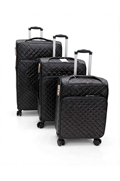 DAY BY DAY Leather Travel Bag 3 Pieces Set Travel Bag