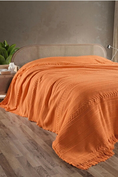 Vannes Home 100% Cotton Jacquard Woven Double Pique Bedspread 230X240