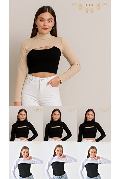 ALDAIYR 7 Neckline Sleeves with Collar Are Islamic Clothing.