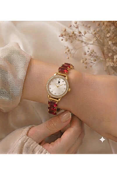 PW POLO WHITE Stone Model Wristwatch Pxkl02